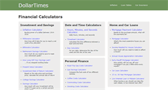 Desktop Screenshot of dollartimes.com